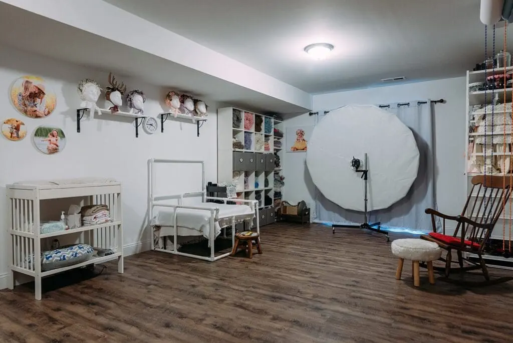 photography studio inside 