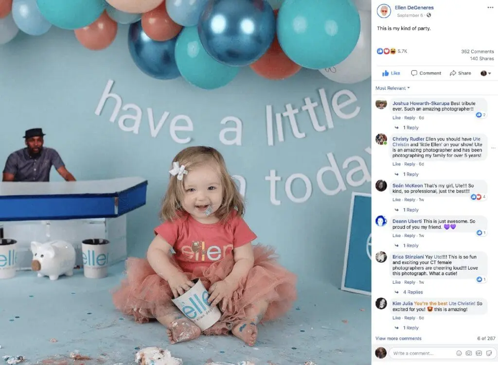 Ellen Degeneres Show Cakesmash